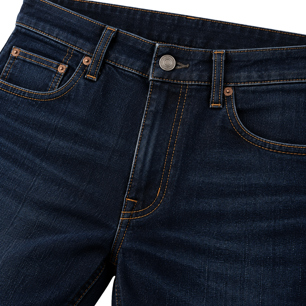 Premium Slim-Fit Denim Jeans – Dark Indigo Blue | OSTTRAVALLE