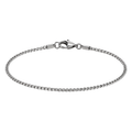 Ultra-Fine Stainless Steel Chain Bracelet – Polished Silver | OSTTRAVALLE