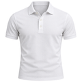 Premium Cotton Piqué Polo Shirt – Classic White | OSTTRAVALLE